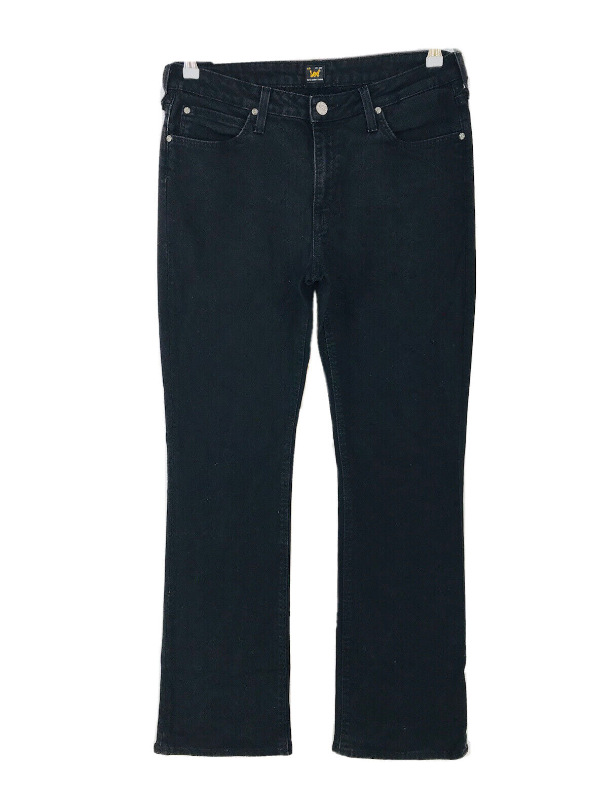 Lee CAMERON Damen Jeans in Bootcut-Passform, Stretch, Schwarz, Größe W32 L33