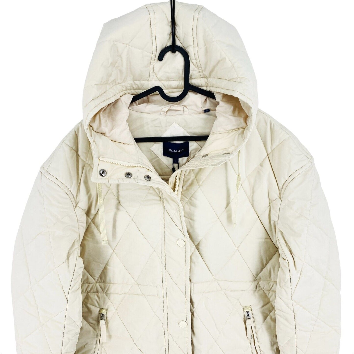 GANT Veste parka longue matelassée surdimensionnée beige Taille M