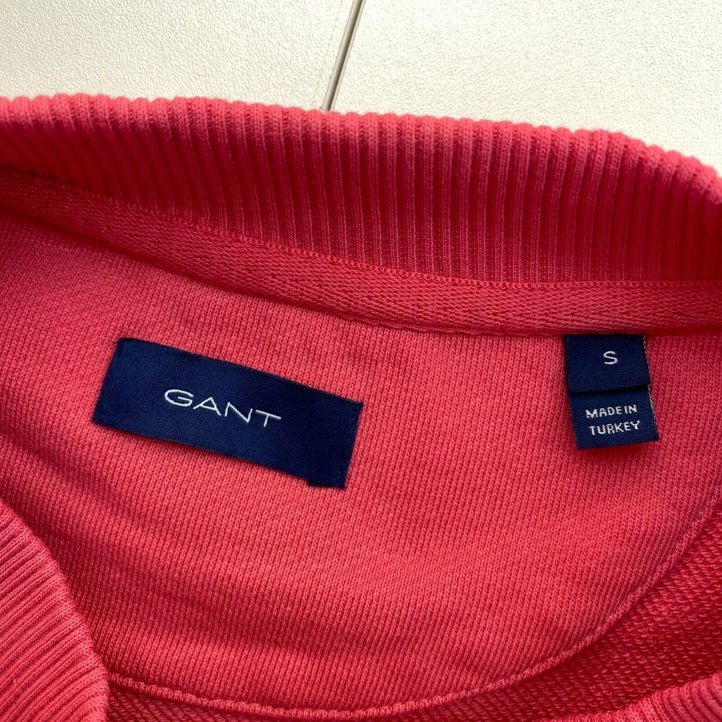 GANT Pink Icon G Pull à col rond Taille S