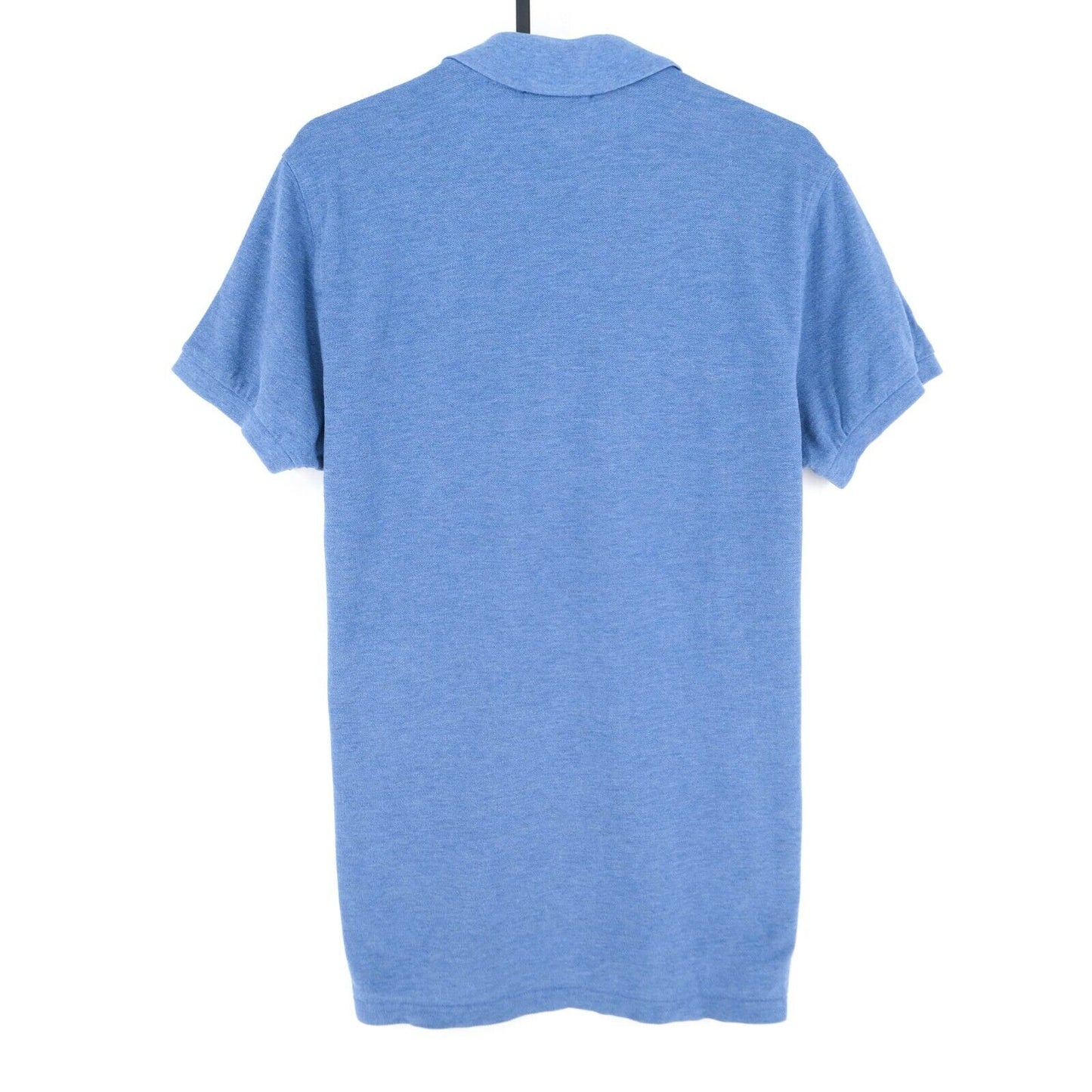 GANT T-Shirt mit Polokragen und schmalem Logo, Blau, Größe M