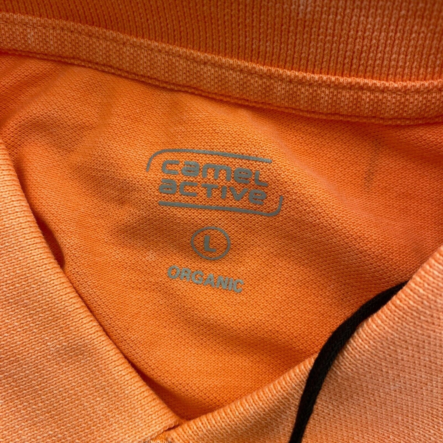 Camel Active Hellorange Piqué Poloshirt SS Größe L