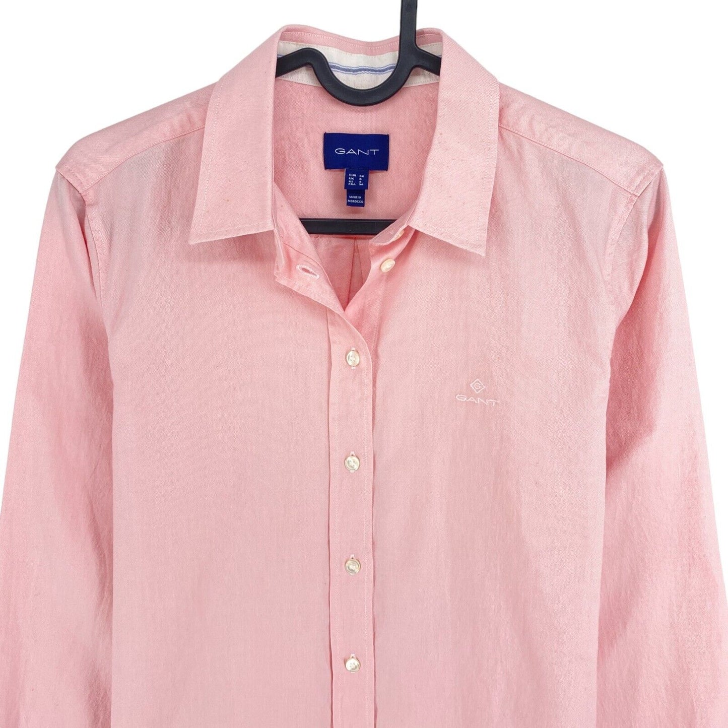 GANT Pink Oxford Regular Shirt Size EU 34 UK 6 US 4