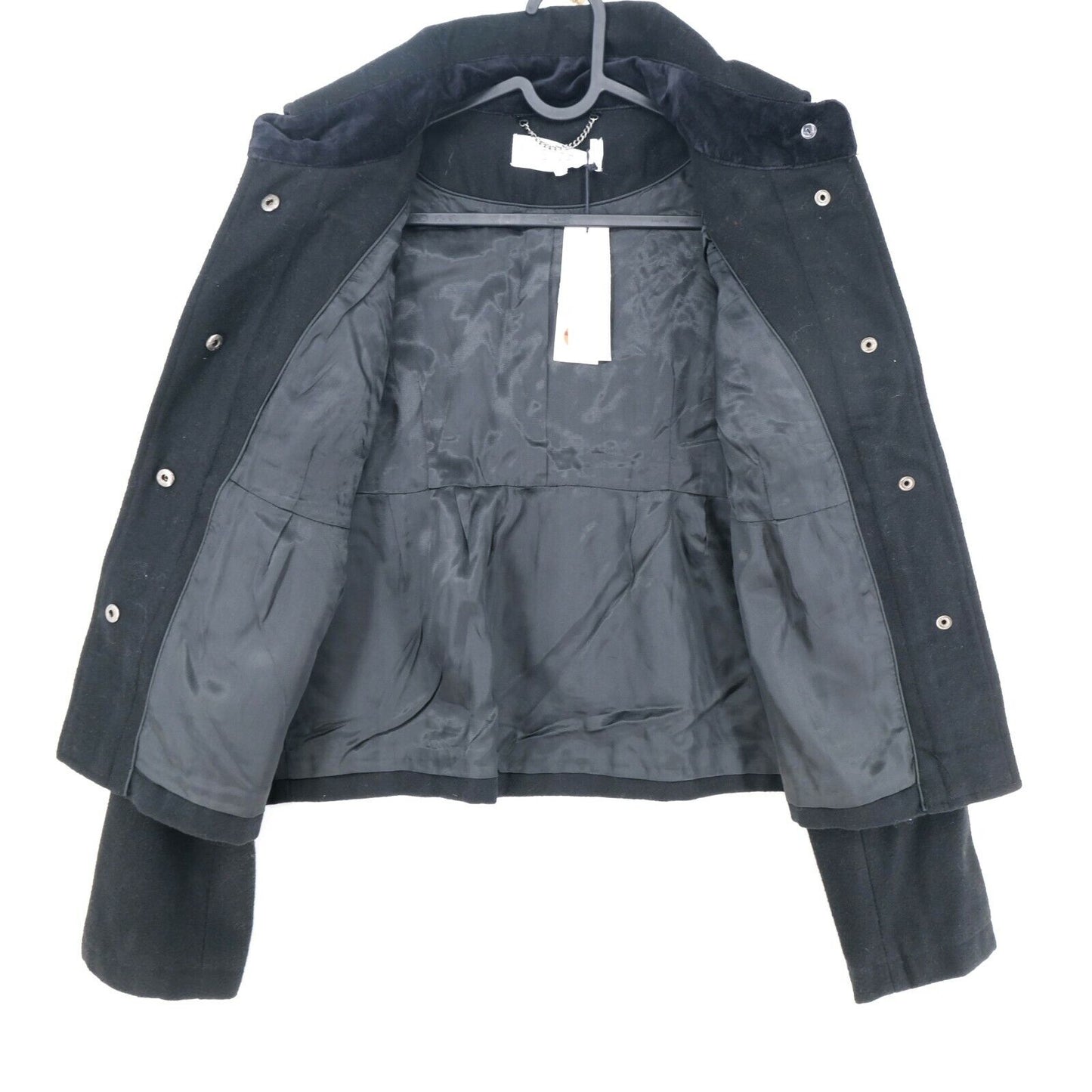 S`NOB Black Short Jacket Coat Size M