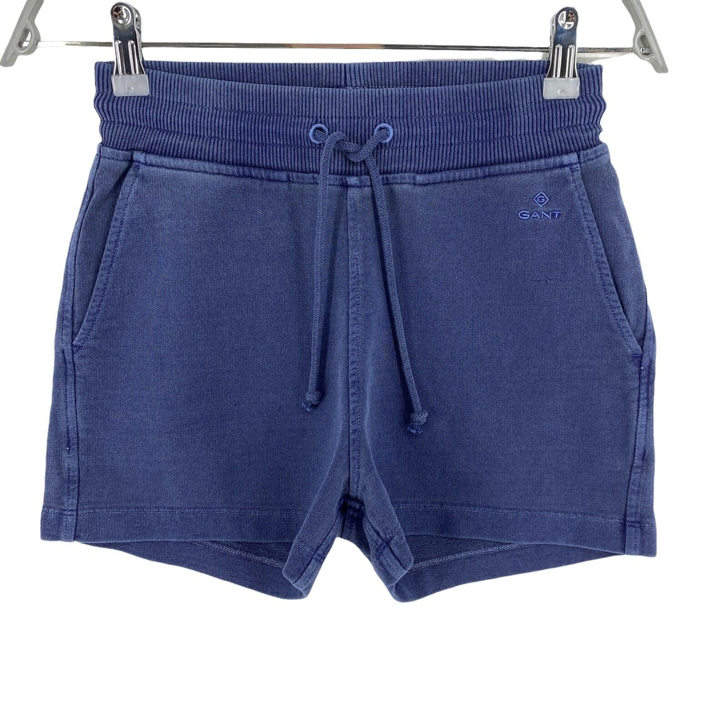 GANT Navy Blue Sun Faded Sweat Shorts Size XS