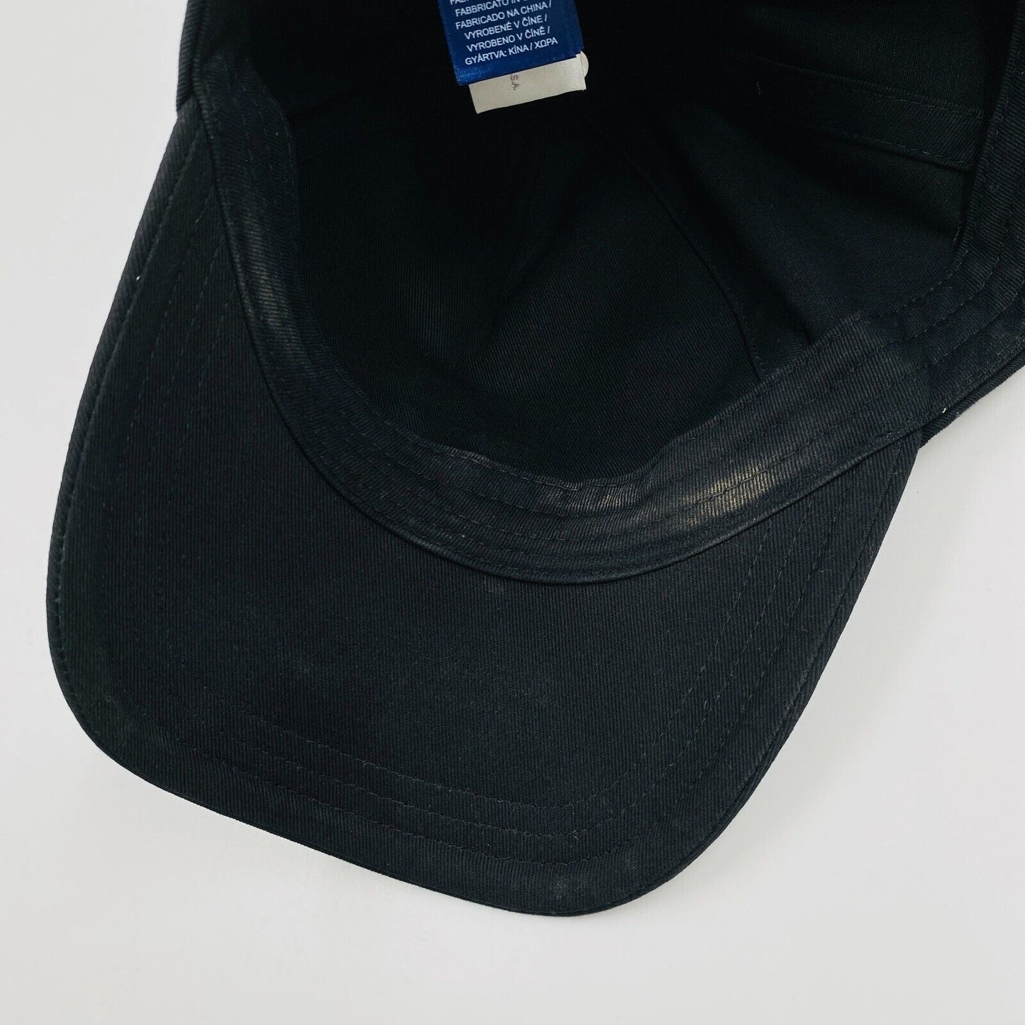 GANT Black Unisex Adult Teens Cotton Baseball Cap Hat Size S / M