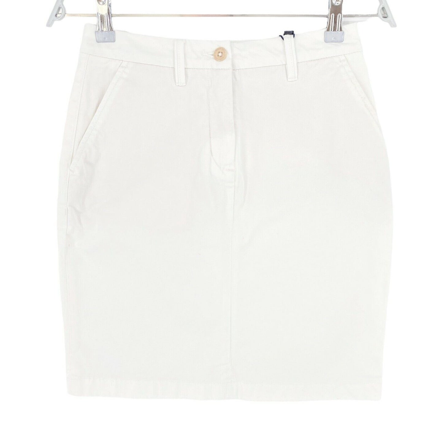 GANT White Classic Chino Skirt Size EU 34 UK 8 US 4