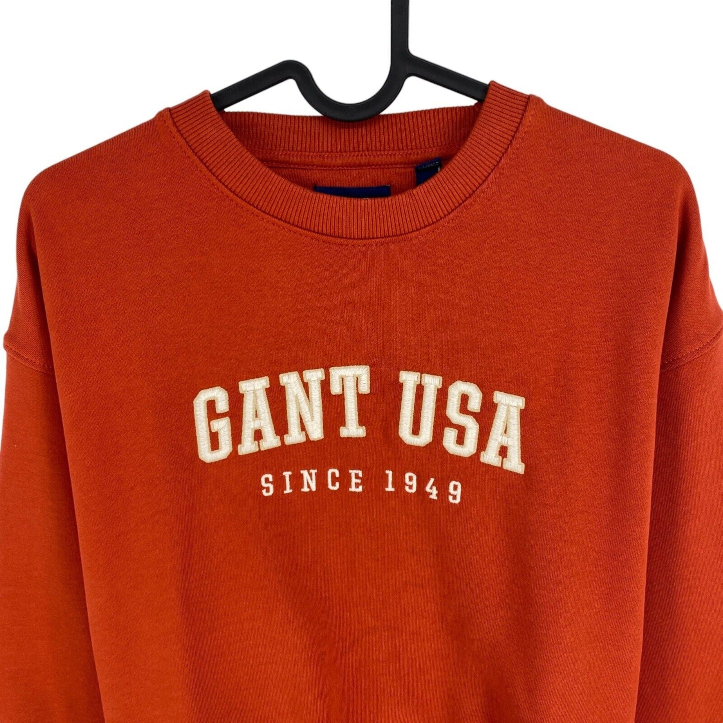 GANT Dark Orange Crew Neck Sweater Jumper Size 9-10 Years 134/140 cm