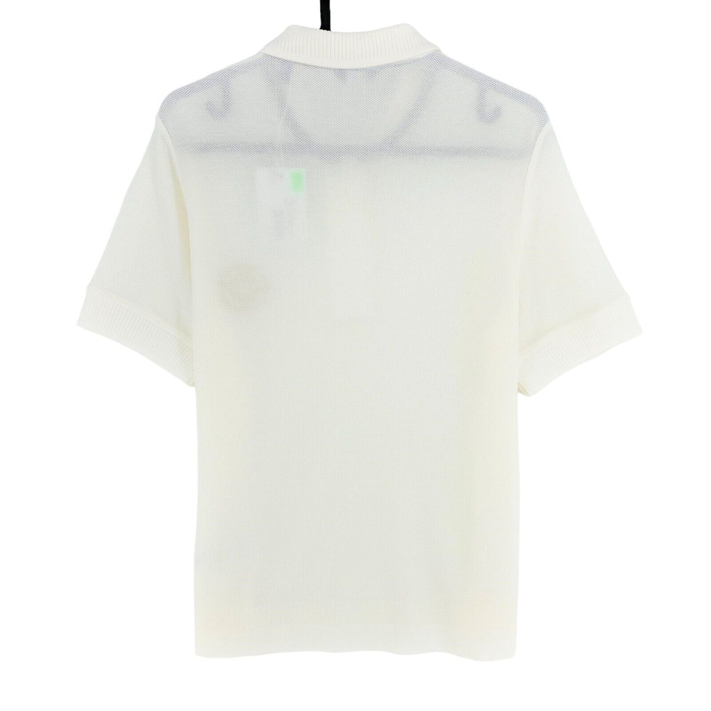 GANT White Rope Icon Pique Polo Shirt Size S