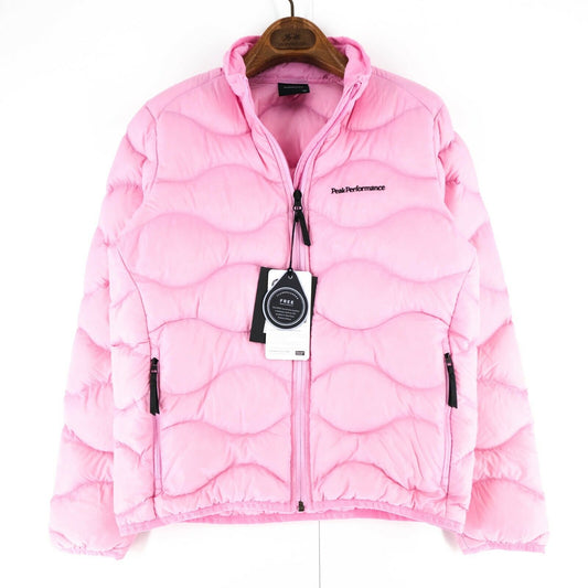 Girls TPeak Performance Pink HELIUM Down Puffer Jacket Size 150 cm / 12-13 Years