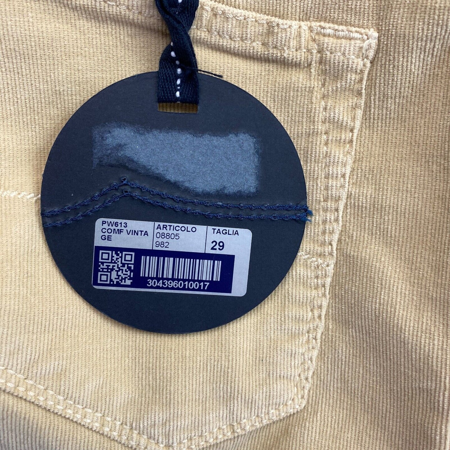 Jacob Cohen Italienische Premium Luxus Cordhose Hose Größe W29 L34