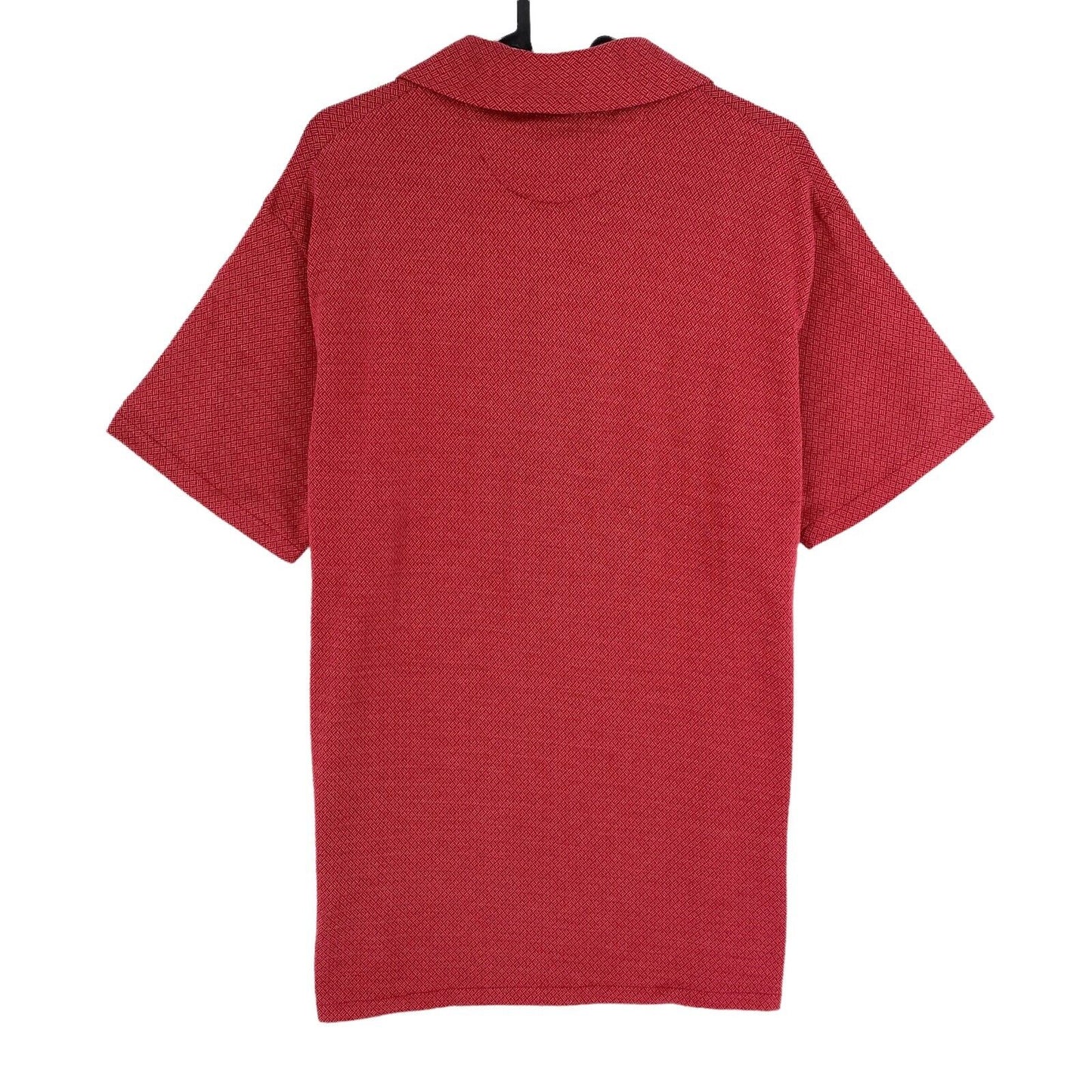 GANT Rotes Jacquard-Poloshirt Größe XL