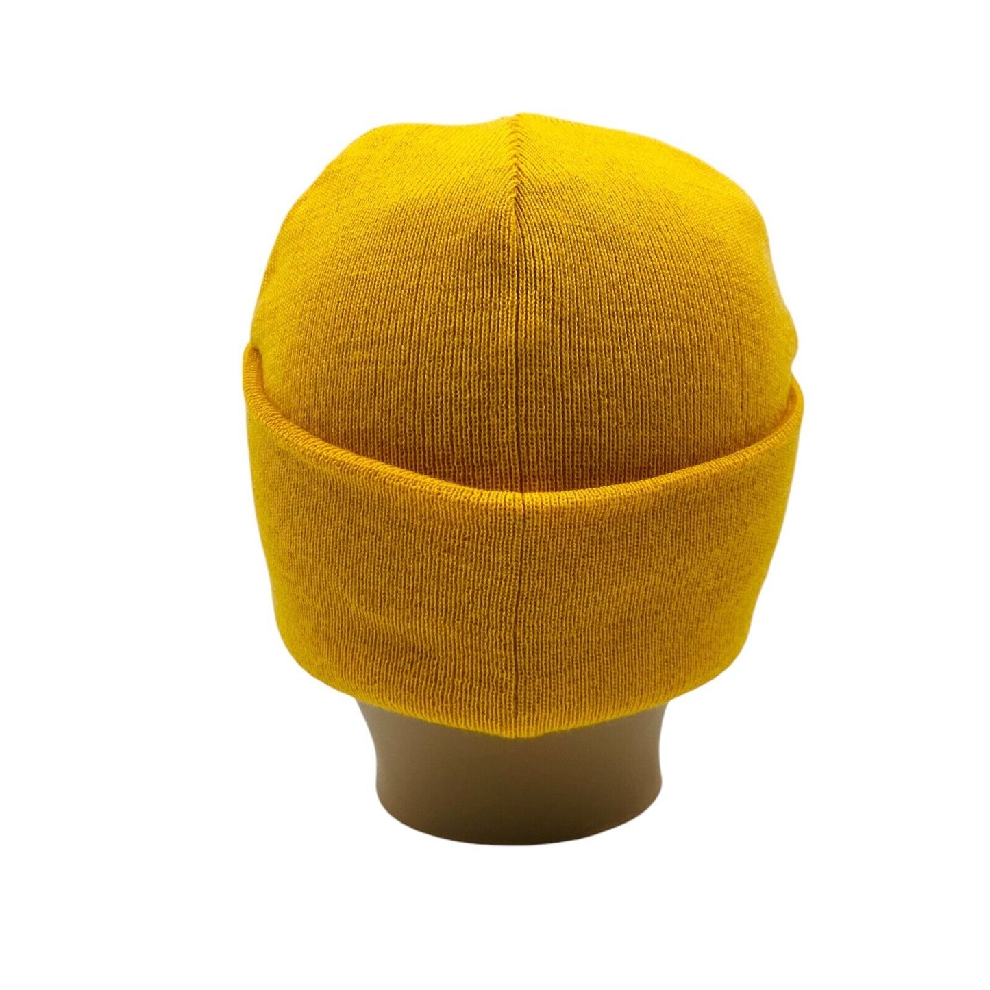 Peak Performance Unisex Yellow Merino Wool Blend Beanie Winter Hat Size S / M