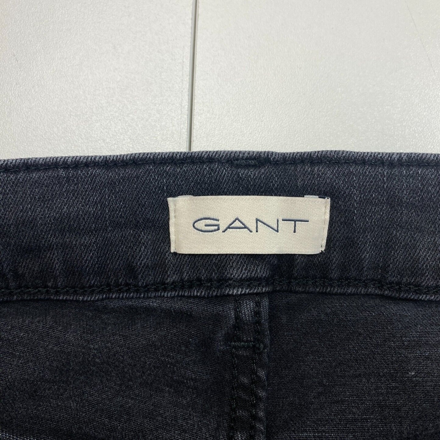 GANT Boys Black Slim Fit Jeans Size 11-12 Years 146/152 cm