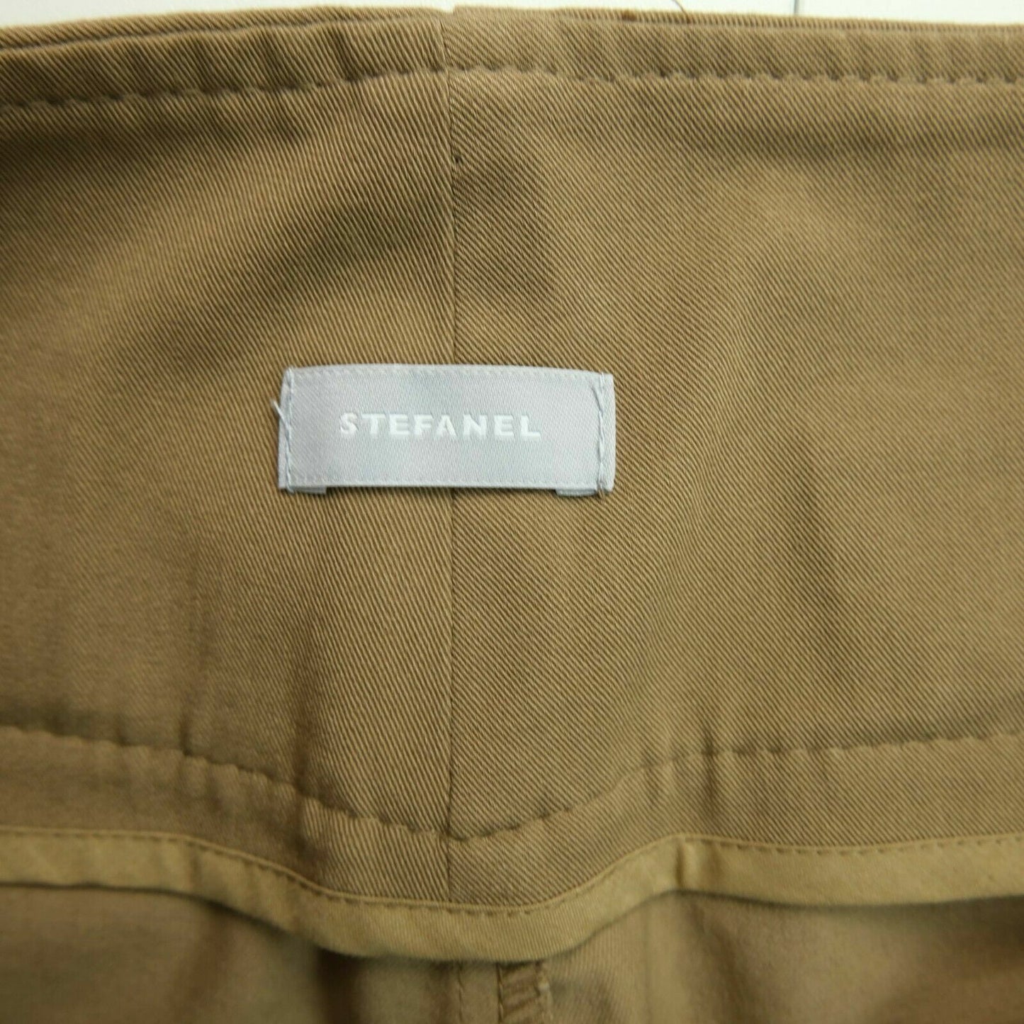 STEFANEL Brown Capri Chino Pants Trousers Size EU 32 40 UK 2 10 US 0 8