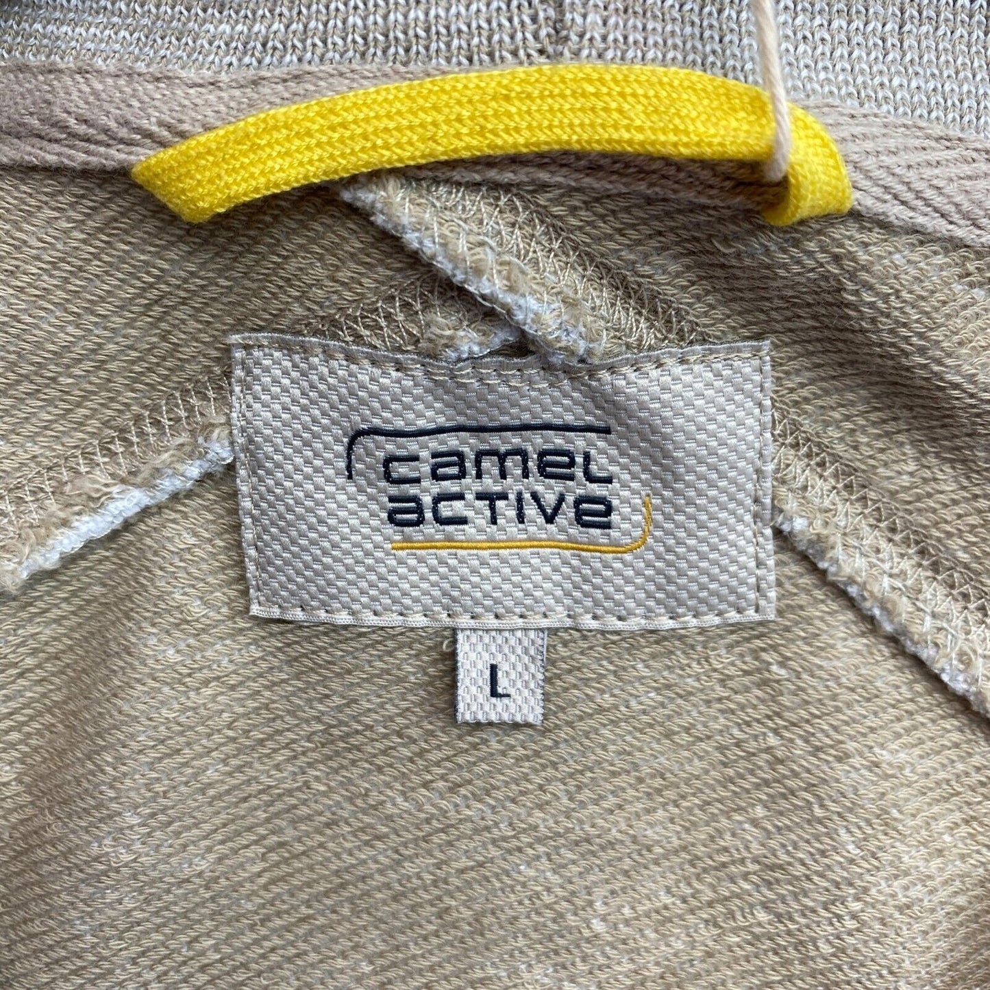 Camel Active Gris Clair Full Zip Pull à capuche Taille L