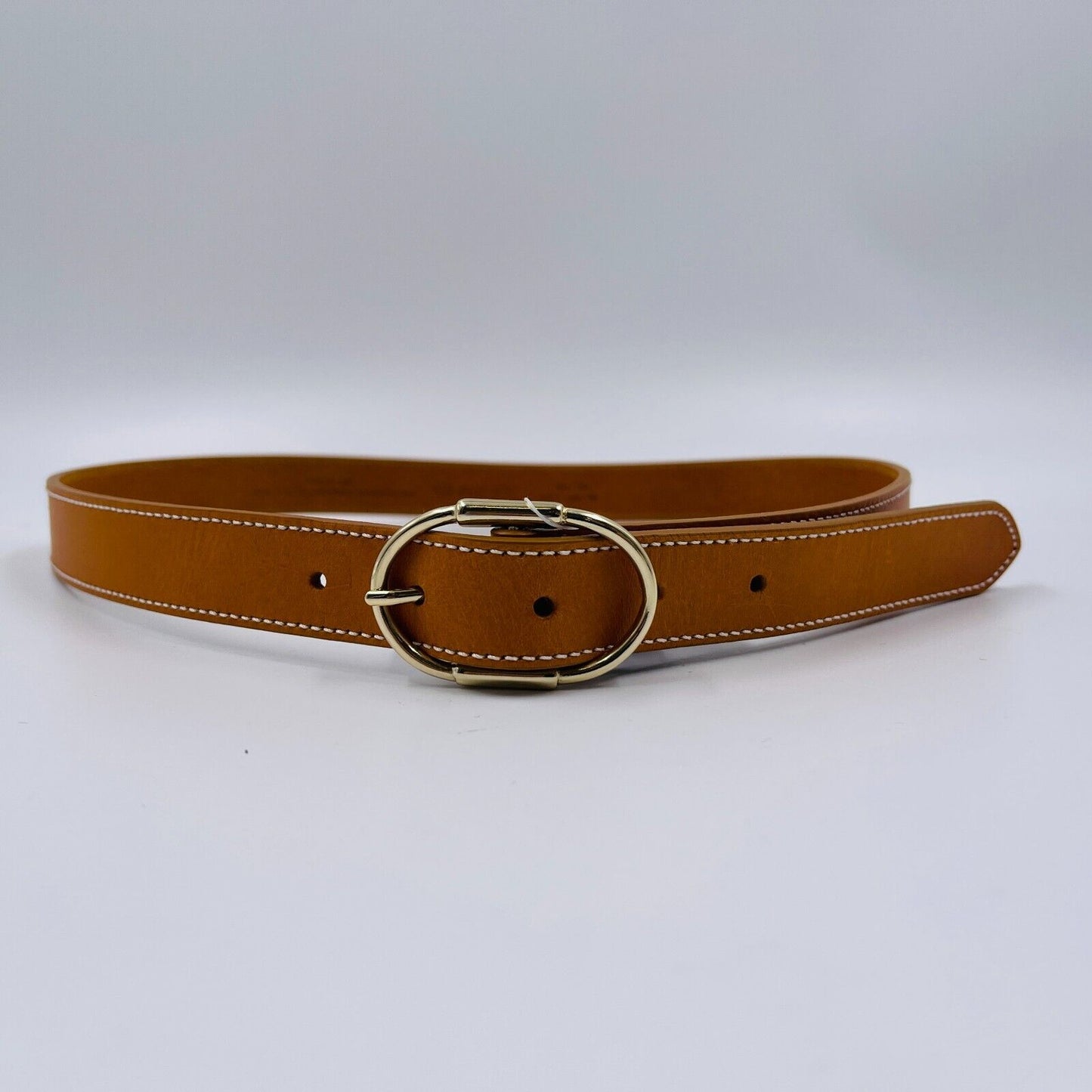 GANT Brown 100% Leather Holiday Belt Size 80 cm 32 in.