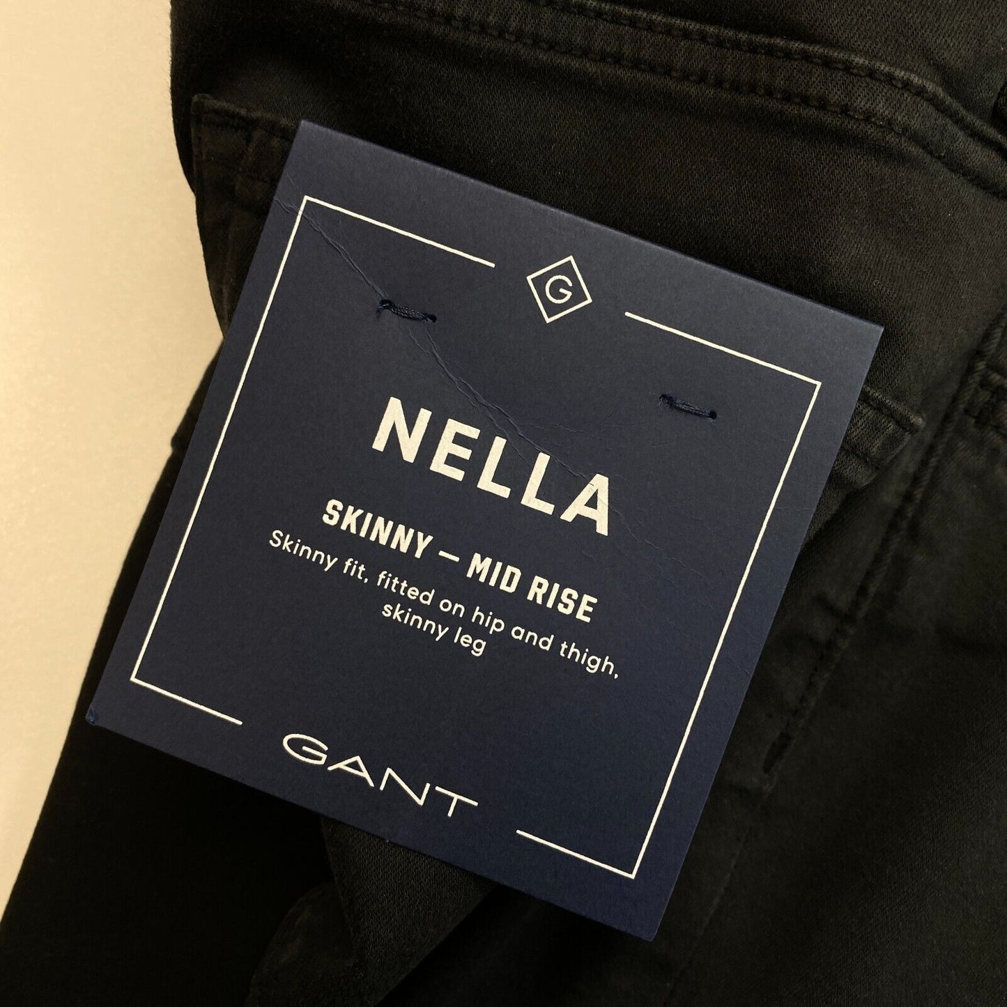 GANT Black NELLA Travel Color Skinny Jeans Size XS