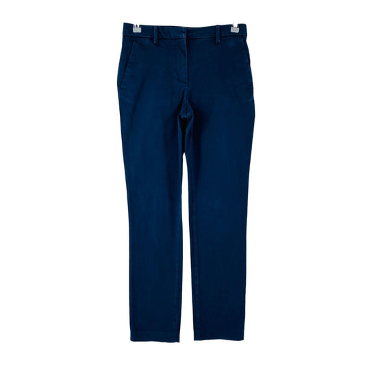 GANT Women Dark Blue Regular Straight Fit Trousers EUR 34 UK 8 US 4 W26