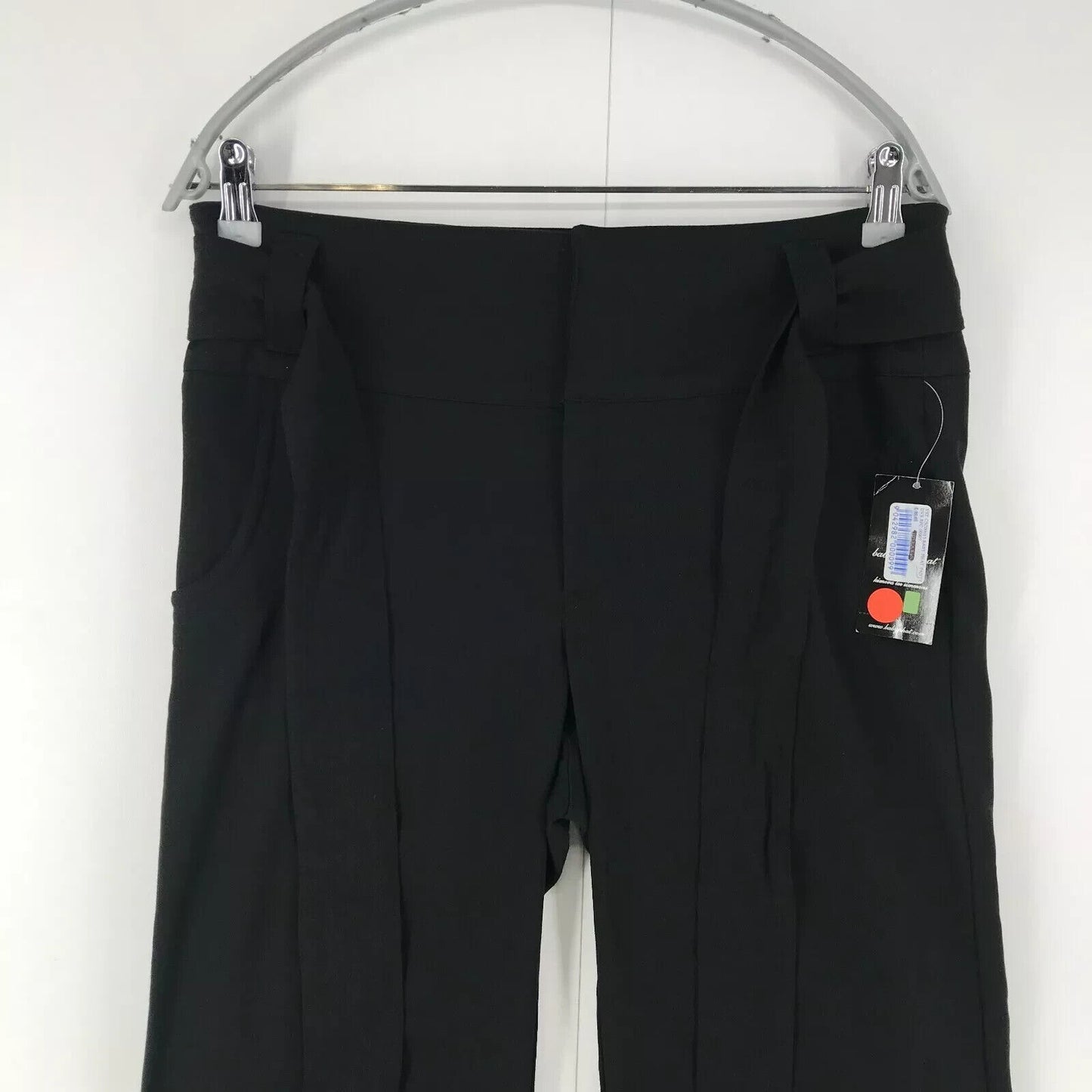 BABY PHAT Women Black Regular Bootcut Fit Trousers Size 5 W30