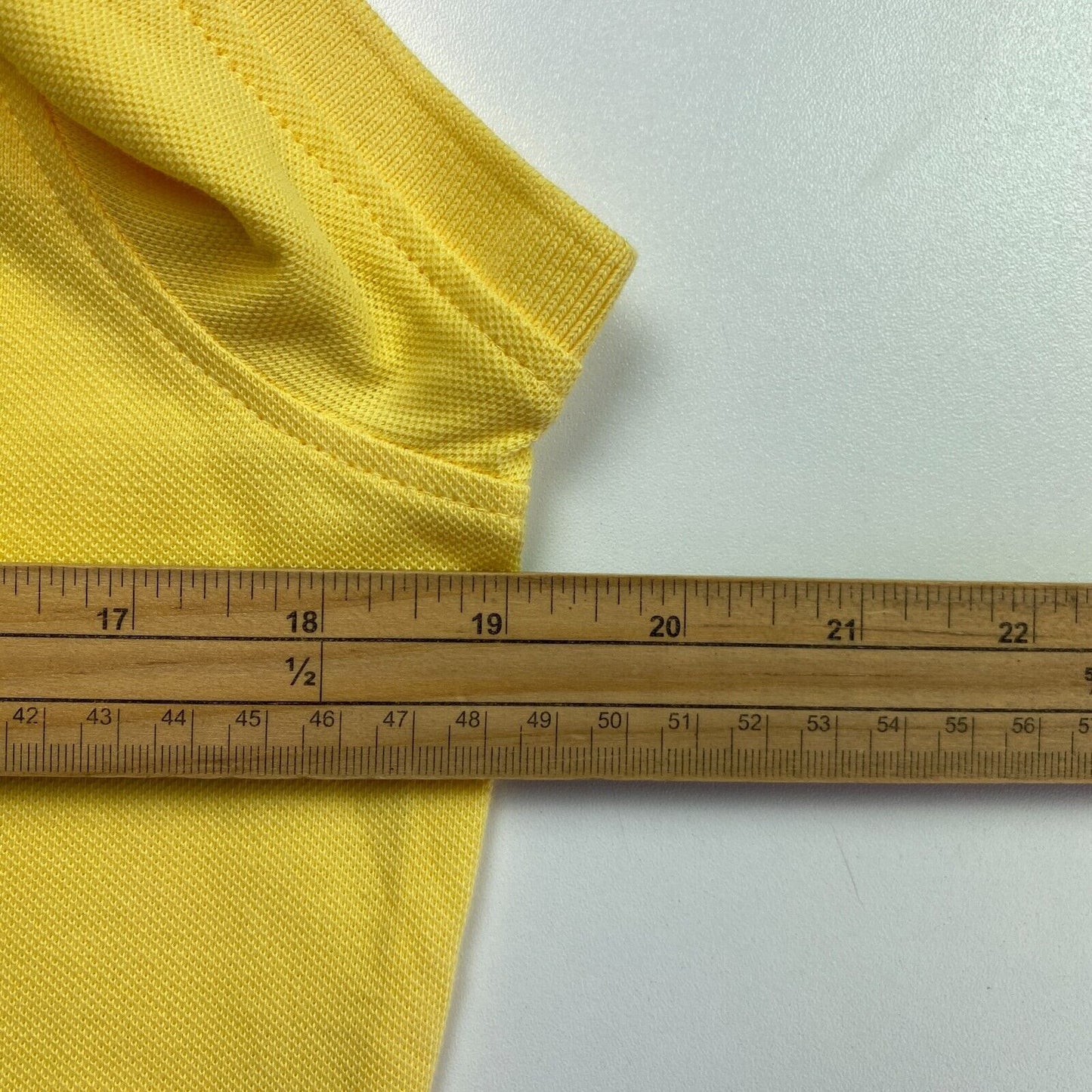 GANT Polo d'été à manches courtes en piqué jaune taille M