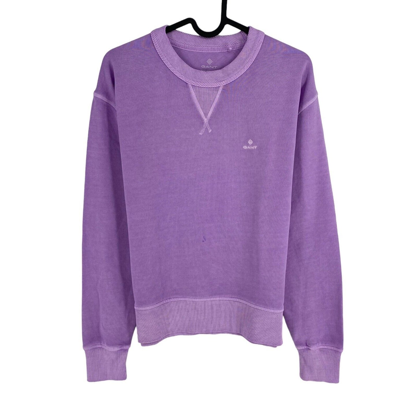 GANT Light Purple Sun Faded Crew Neck Sweater Jumper Size XS