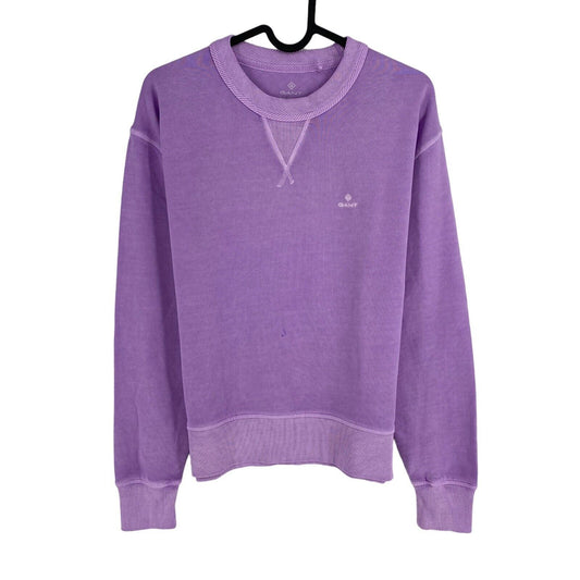 GANT Light Purple Sun Faded Crew Neck Sweater Jumper Size XS