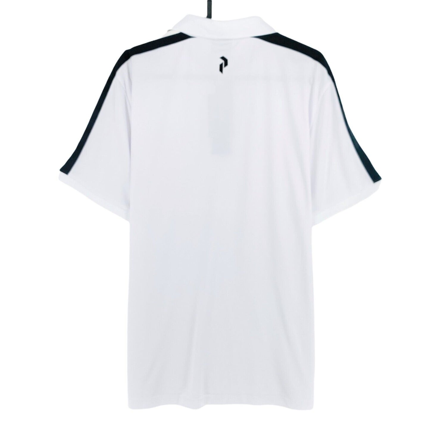 Peak Performance White Player Polo Shirt Size L