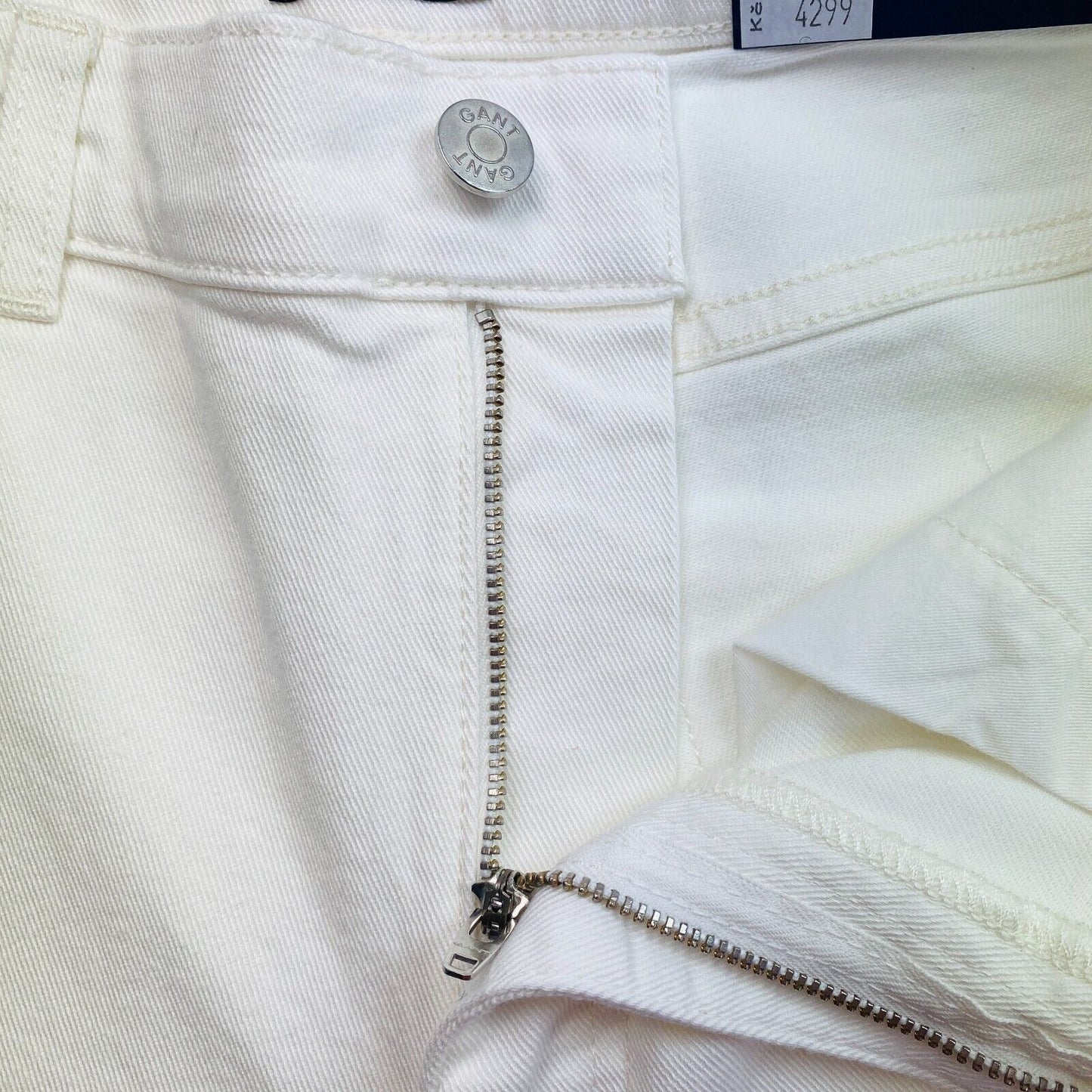 GANT Jean slim court blanc taille W29