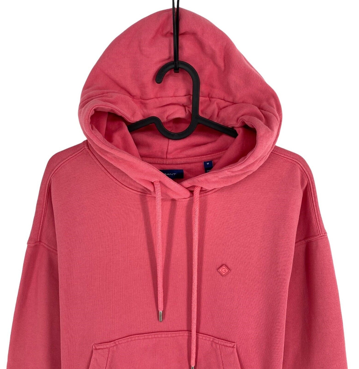 GANT Pink Icon G Essential Hoodie Sweater Jumper Size M