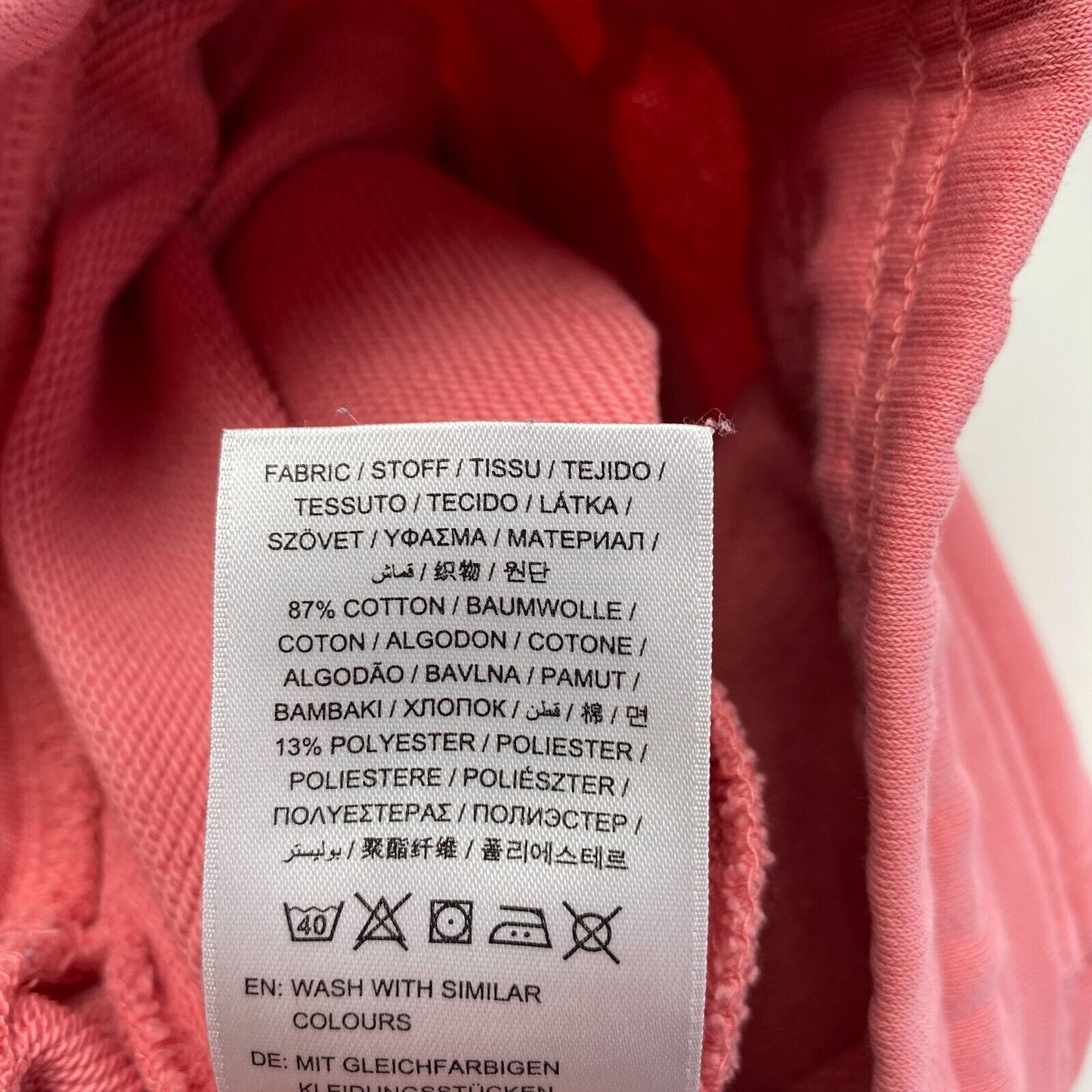 GANT Pink Original Sweatpants Trousers Size 16 Years 176 cm