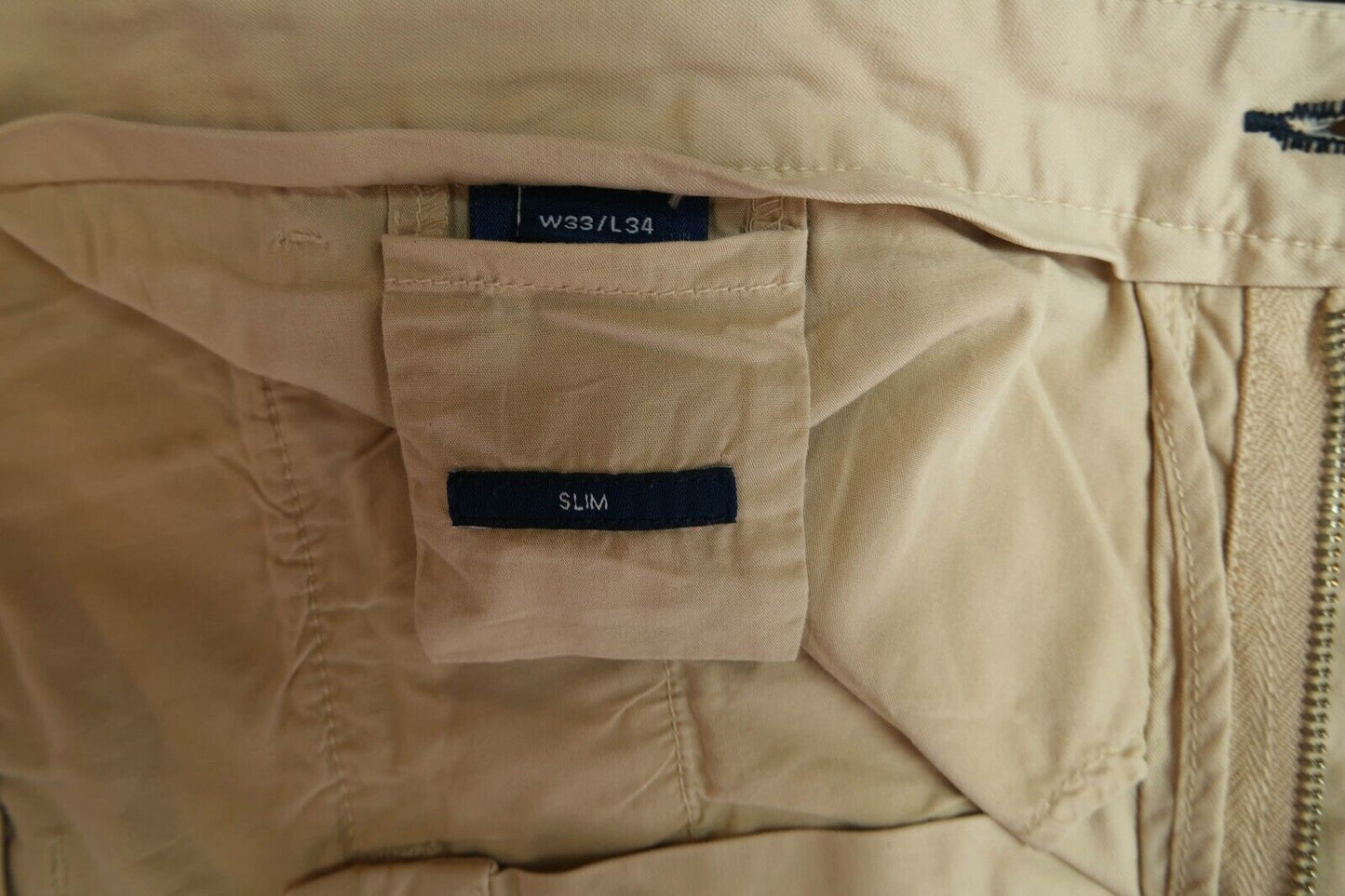 GANT Brown Chino Pants Trousers Size W33 L34