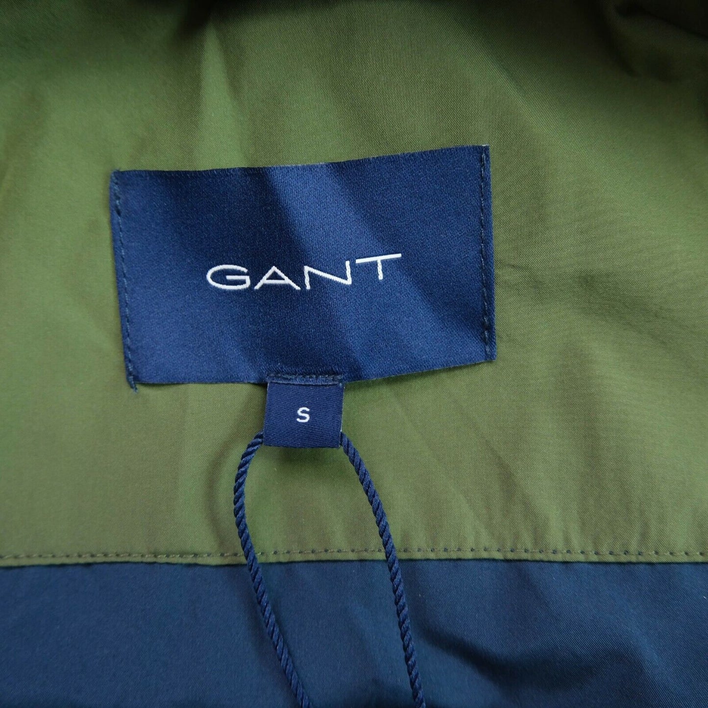 GANT Green The Light Wind Shielder Hooded Jacket Coat Size S