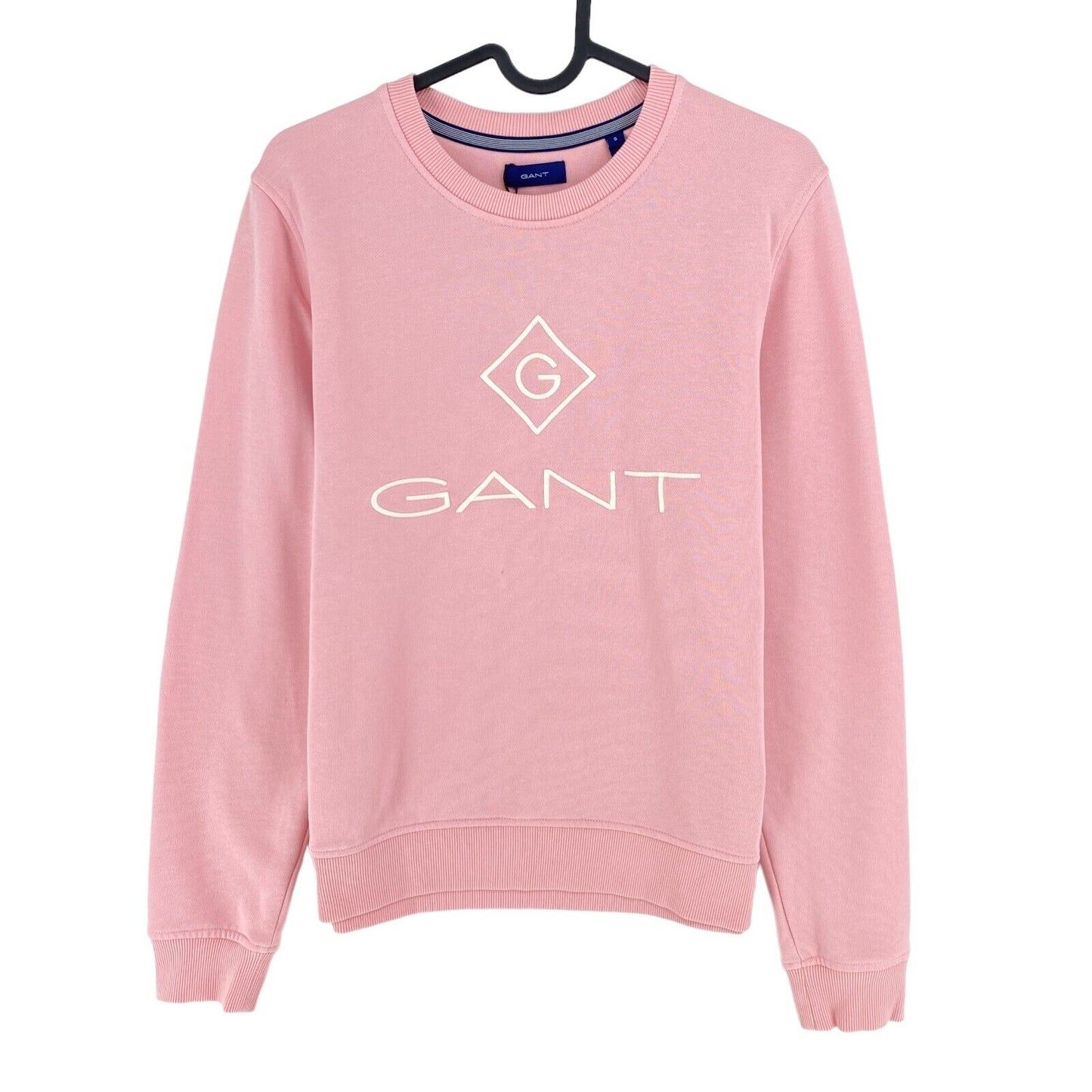 GANT Pink Lock Up Crew Neck Sweater Pullover Size S