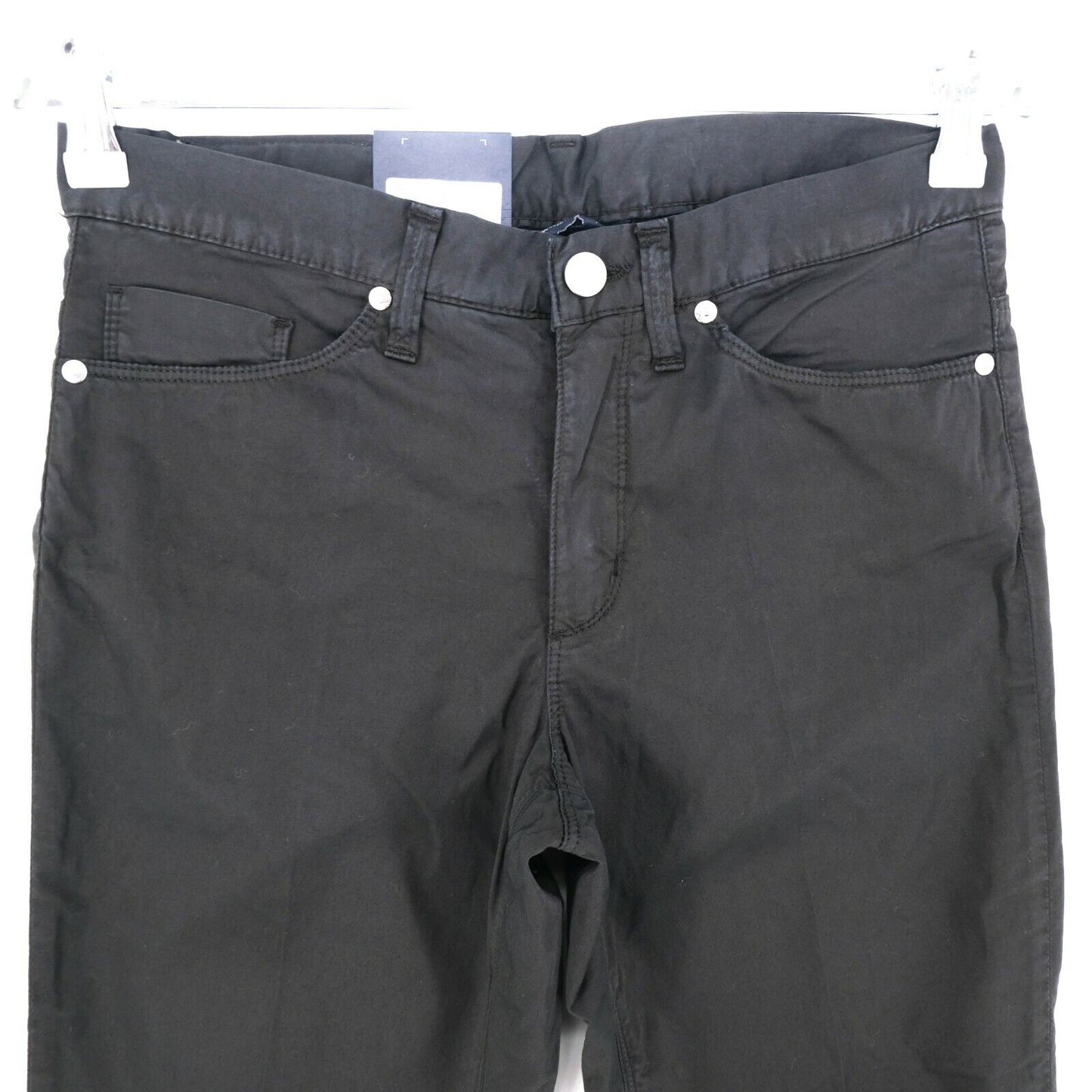 GANT Black Dawn Baumwollsatin Caprihose Hose Größe 28