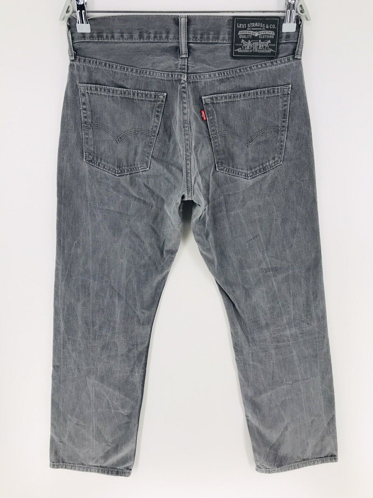 Levi‘s 514 Grey Slim Straight Fit Jeans Size W31 L32