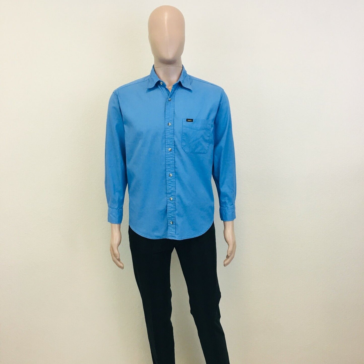 Lee Blue Vintage Union Made Shirt Size S