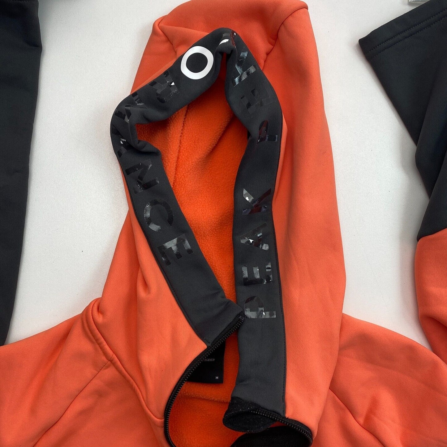 Peak Performance Women Orange Rider Full Zip Hooded Jacket Size M