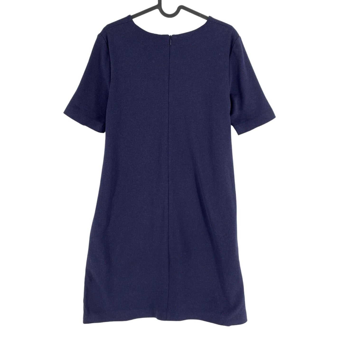 GANT Robe à manches courtes en jersey piqué bleu foncé Taille EU 38 UK 12 US 8