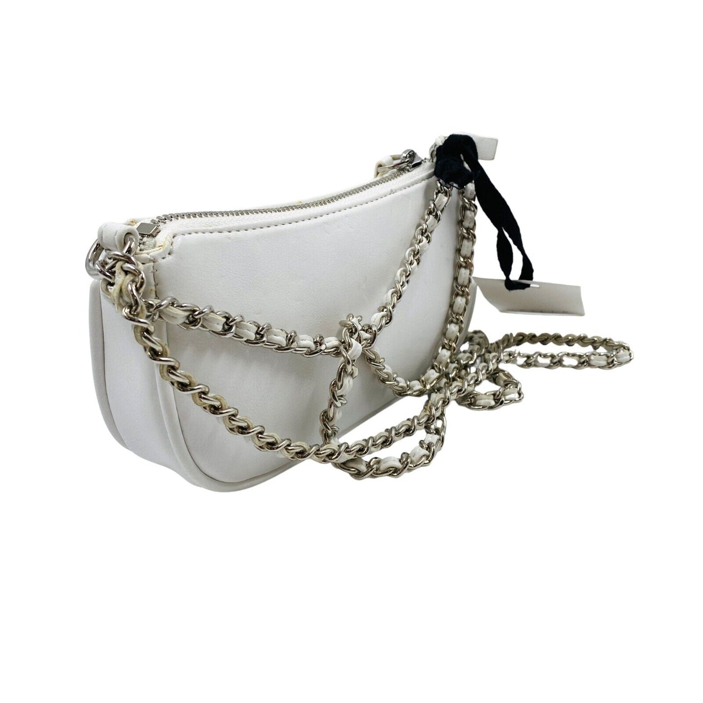 GAeLLE PARIS White Eco Leather Handbag Shoulder Bag