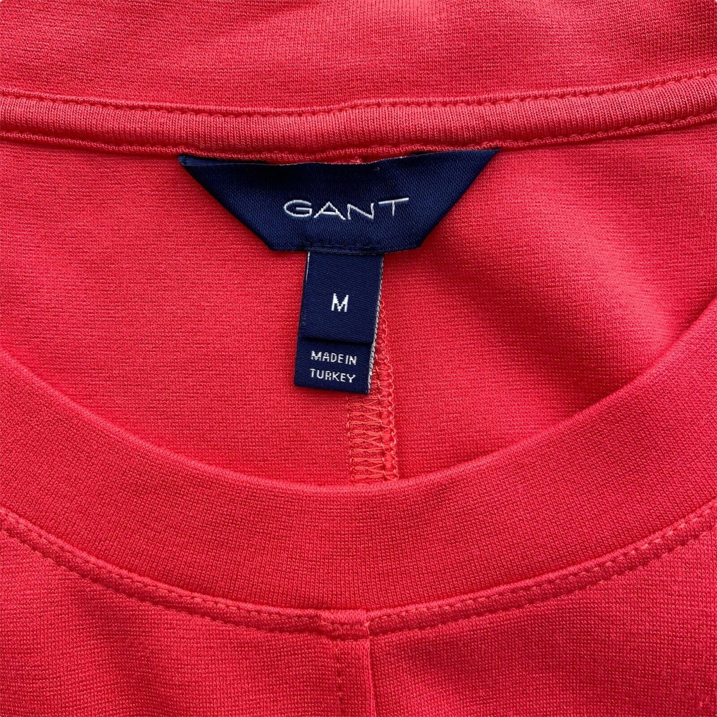 GANT Pink Flared Crew Neck A Line Dress Size M