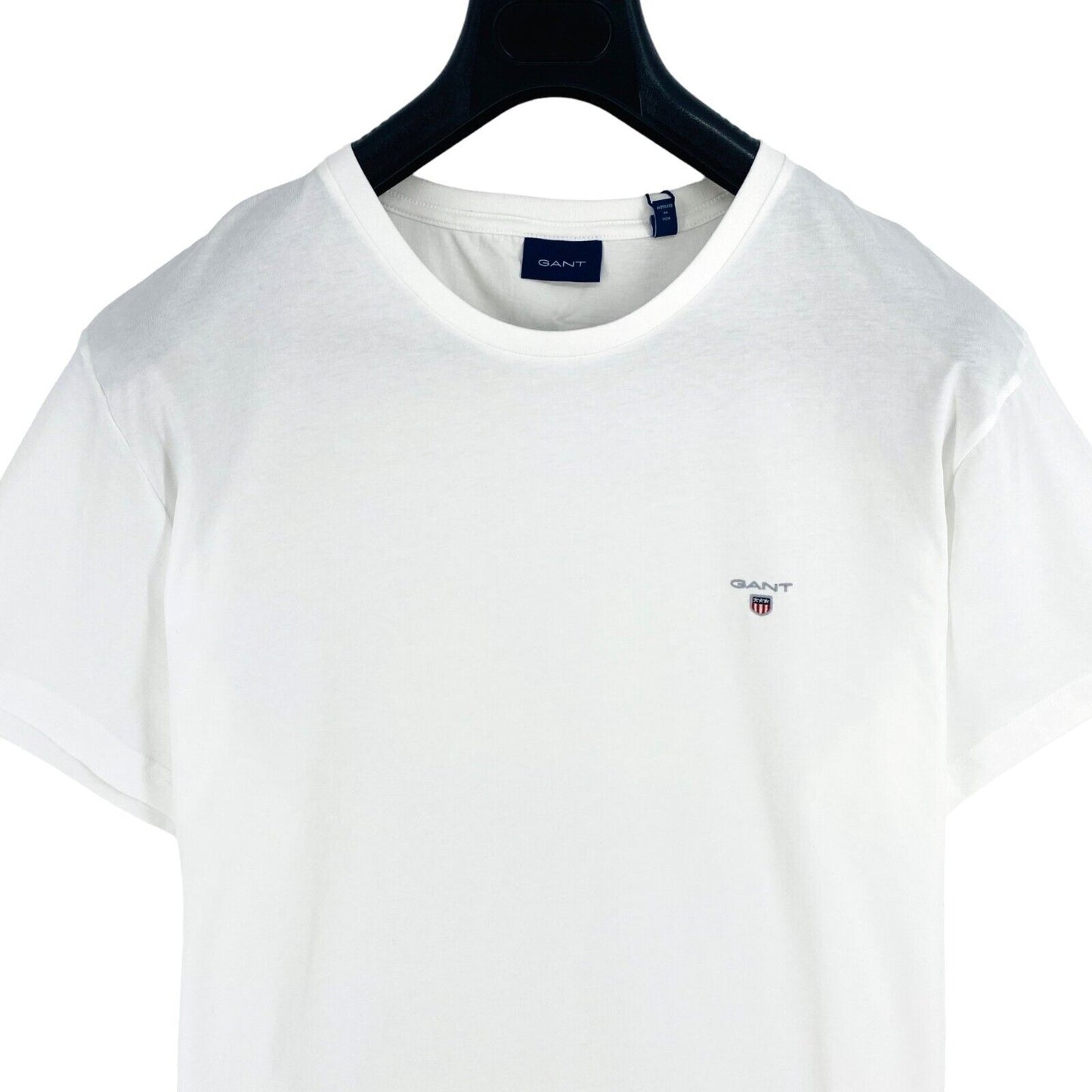 GANT Men White Original Crew Neck Short Sleeves T Shirt Size 3XL