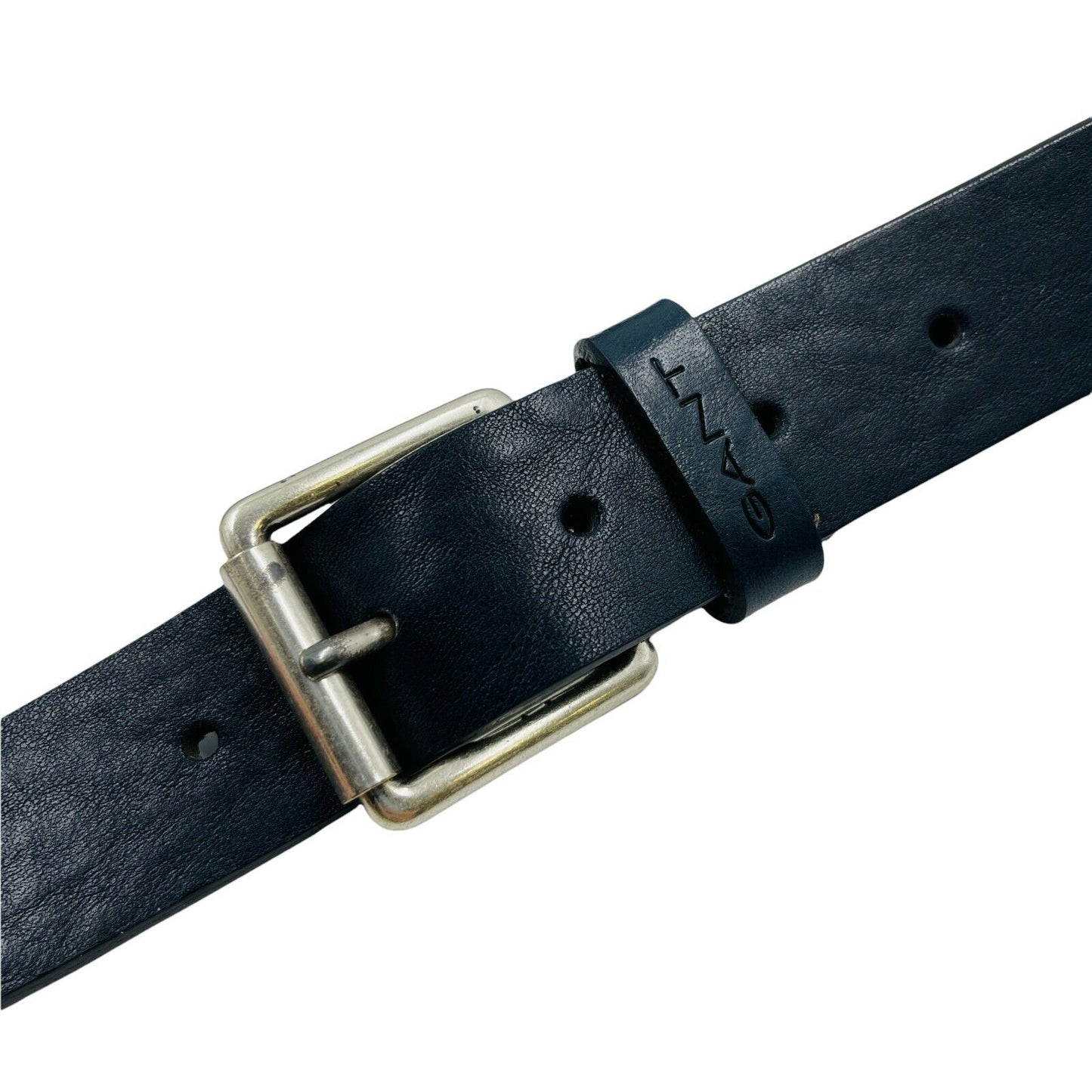 GANT Ladies Dark Blue Leather Belt Size 95 cm 38 inches