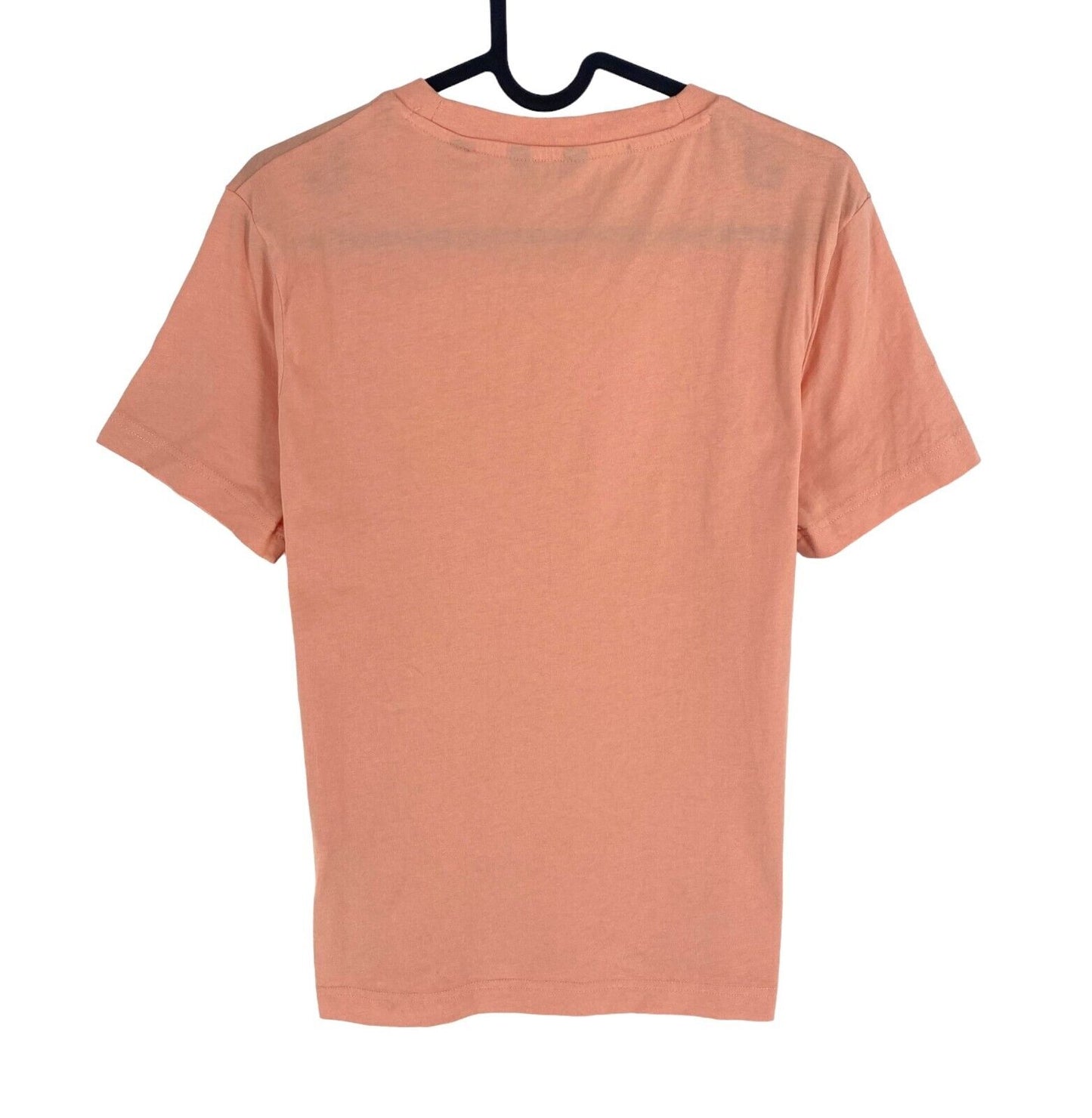 GANT Pinkish Orange Tonal Archive Shield Crew Neck T Shirt Size M