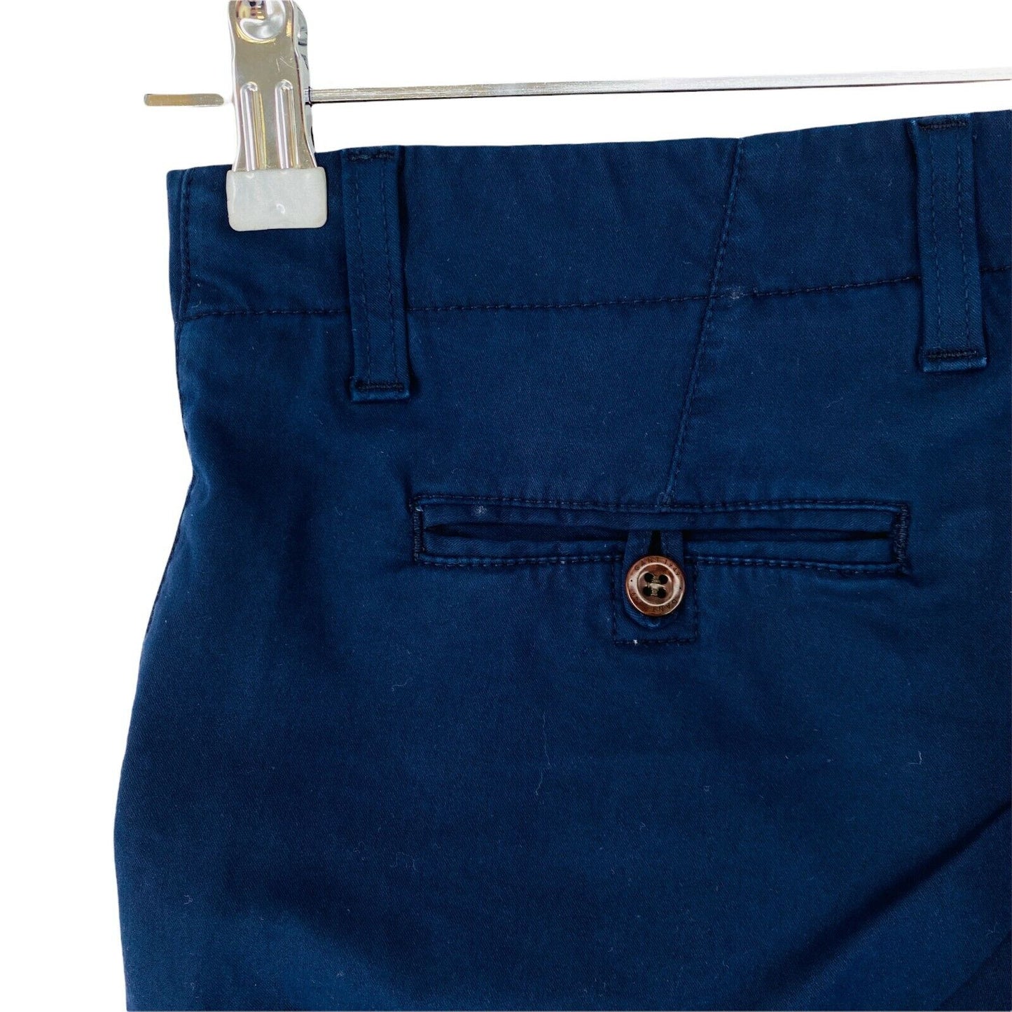 GANT Women Blue Slim Fit Chino Trousers Size EU 36 UK 10 US 6 W29