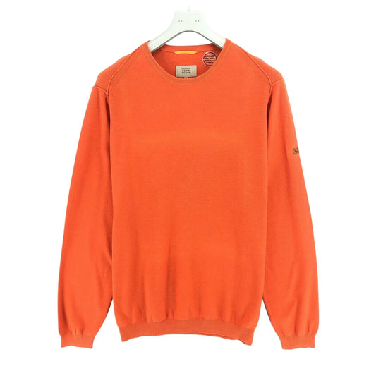 CAMEL ACTIVE Mens Orange Crew Neck Sweater Jumper Size M