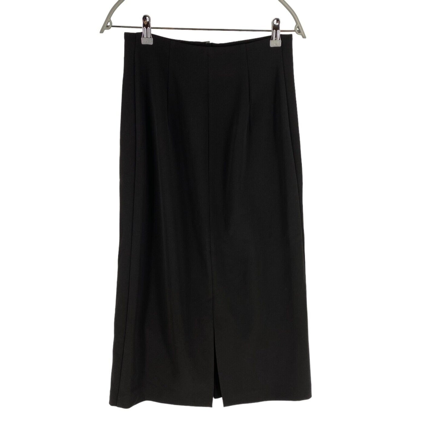 TRUSSARDI Black Straight Skirt Size IT 40 EU 36 UK 8 US 6