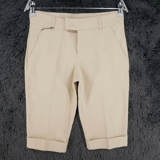 STEFANEL Light Brown Chino Shorts Size EU 34 UK 4 US 2