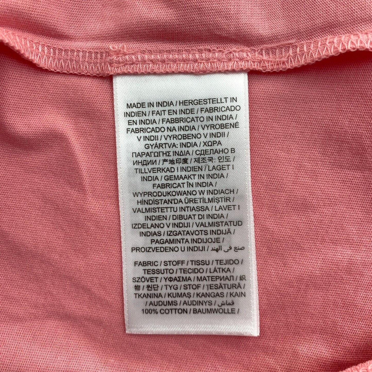 GANT Pink Tonal Archive Shield Crew Neck T Shirt Size XS