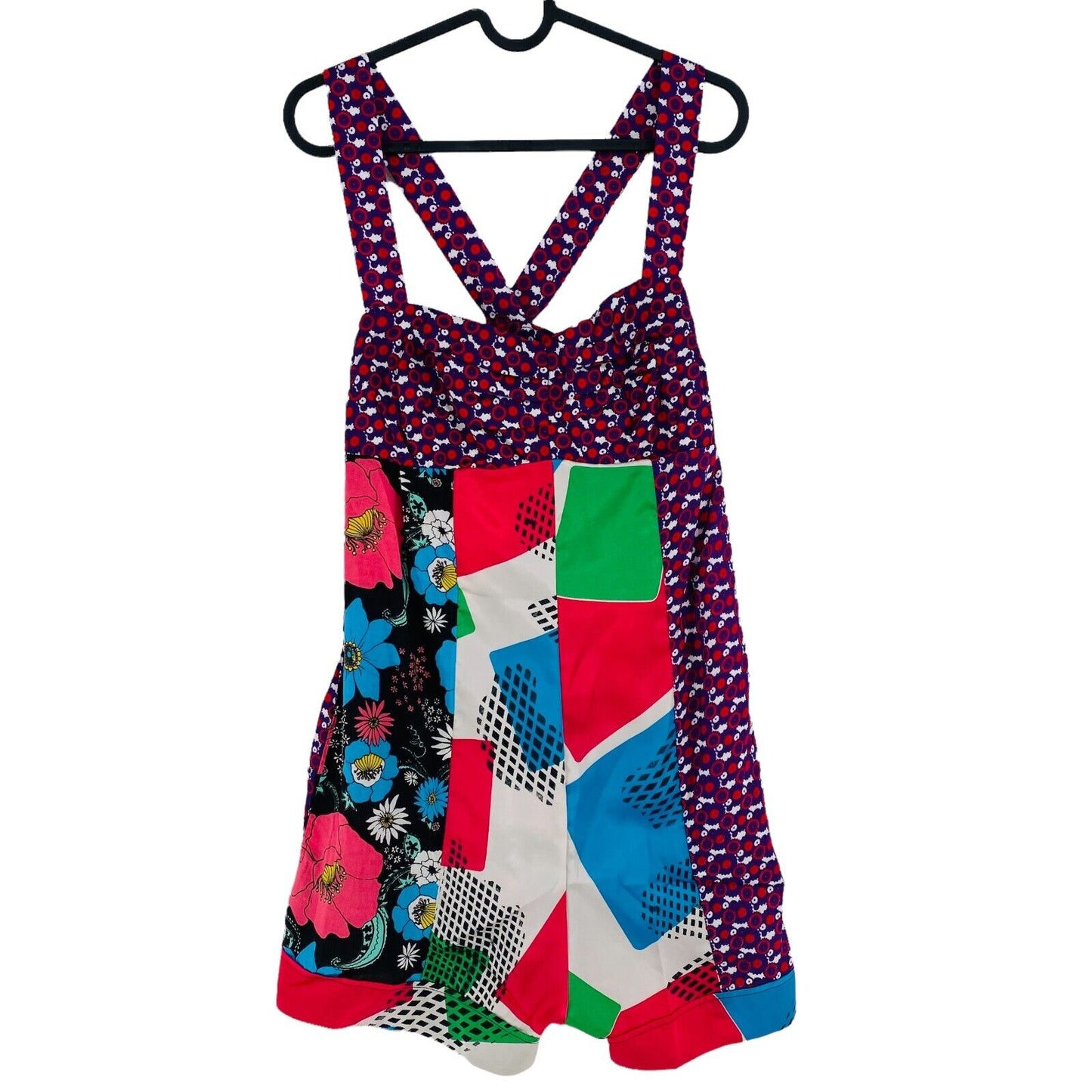 Colcci Floral Colorful Sleeveless Jumpsuit Playsuit Size EU 36 40 UK 8 12 US 2 6