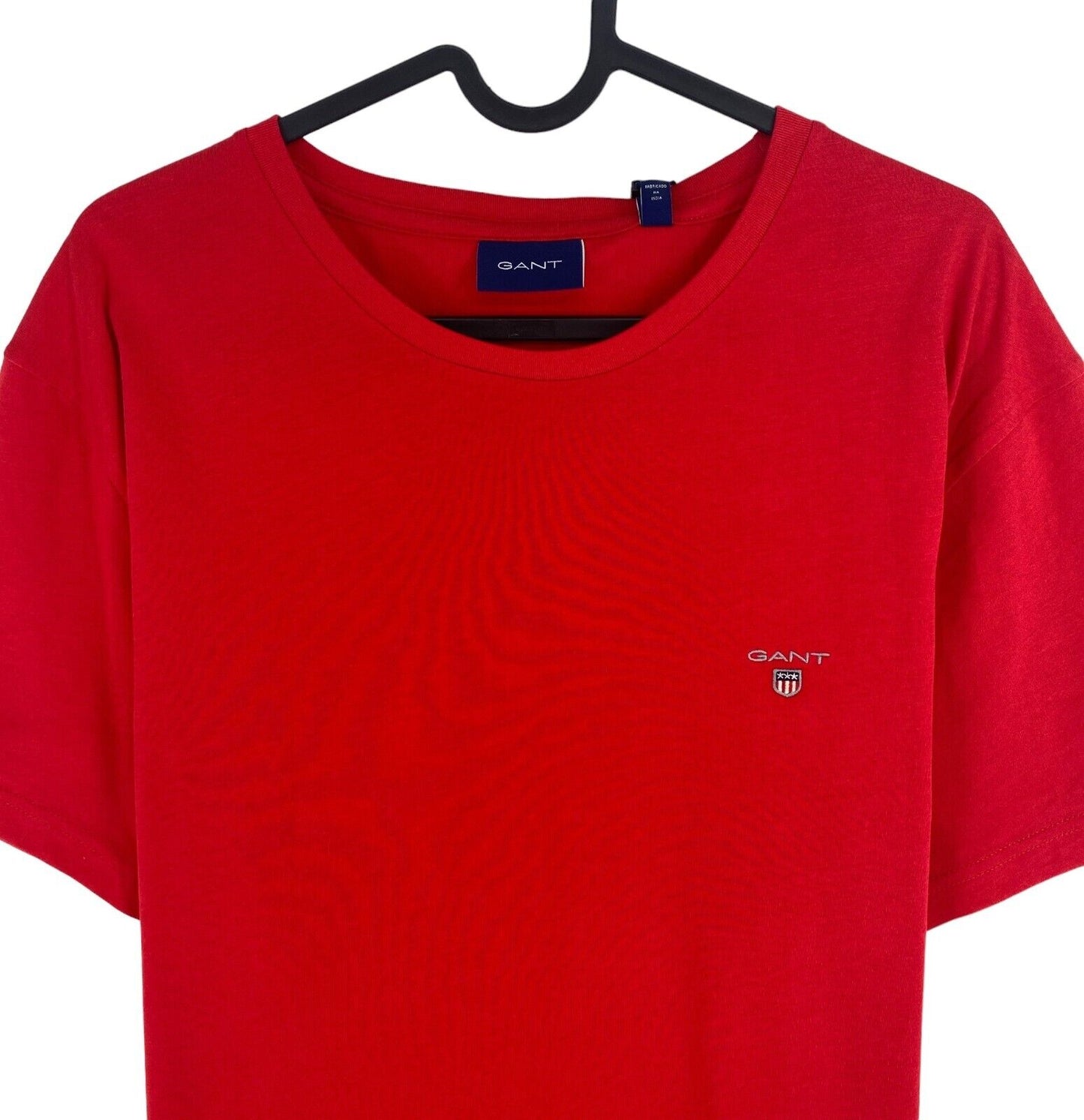 GANT Men Red Original Crew Neck Short Sleeve T Shirt Size 2XL XXL